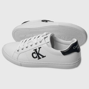 Calvin Klein Calysse Shoes / Sneakers - NEW Womens 9.5 Black / White - #48651-OF